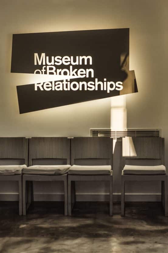 Zagreb The Museum of Broken Relationships Interior By Mare Milin