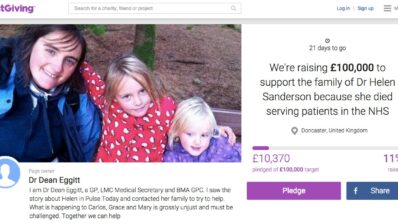 Appeal to help family of death-out-of-service locum GP
